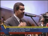 Así fueron juramentados los nuevos ministros que componen el gabinete de Gobierno de Maduro