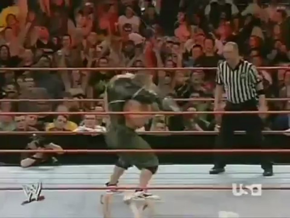 John Cena VS Shawn Michaels WWE Monday Night RAW 4/23/07