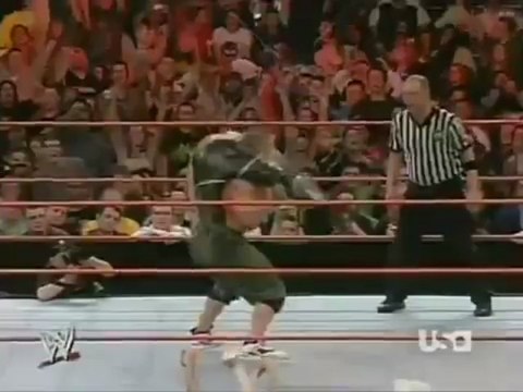 John Cena VS Shawn Michaels WWE Monday Night RAW 4/23/07
