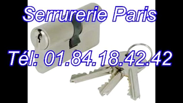 Serrurerie Paris Tél: 01.84.18.42.42