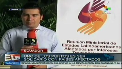 Comienza reunión de países afectados por transnacionales