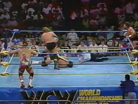 37. 92-06-16 Rick & Scott Steiner vs. Steve Williams & Terry Gordy (Clash XIX)