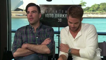 Smallzy got all the goss on the latest Star Trek film from Chris Pine and Zachary Quinto.