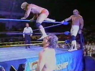 43. 92-06-16 Brian Pillman & Jushin Liger vs. Chris Benoit & Beef Wellington (Clash XIX)