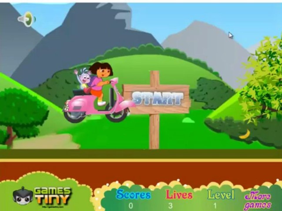 dora-oyunlari.gen.tr - Dora Scooter
