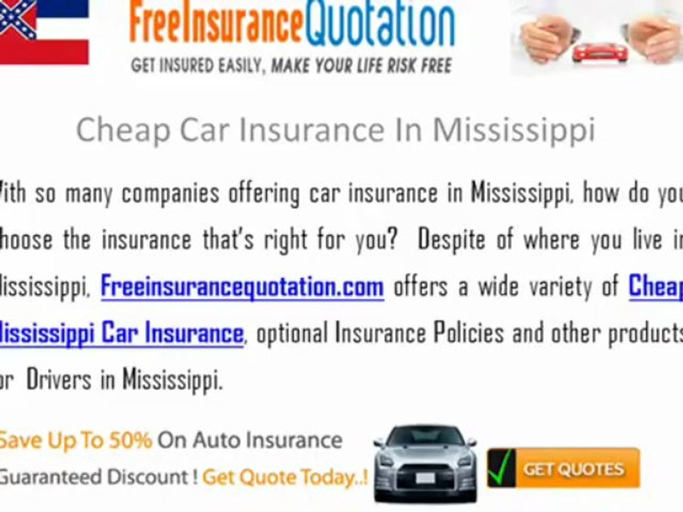 Cheap Car Insurance In Mississippi