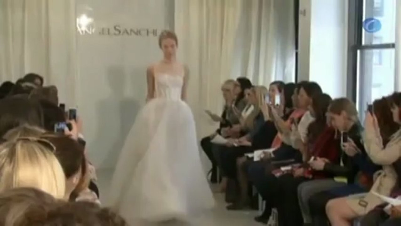 Ángel Sánchez presenta su nueva colección vestidos de novias