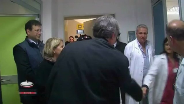 Sassoli al Policlinico Casilino: Serve collaborazione della regione per ospedali più efficienti