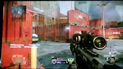 partie sur call of duty black ops 2 au DSR 50 (cargo)