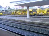 train de travaux GARE DE CHAUMONT