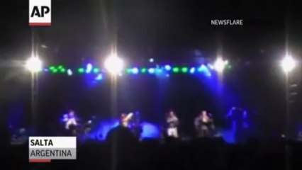 Un météore tombe en plein concert