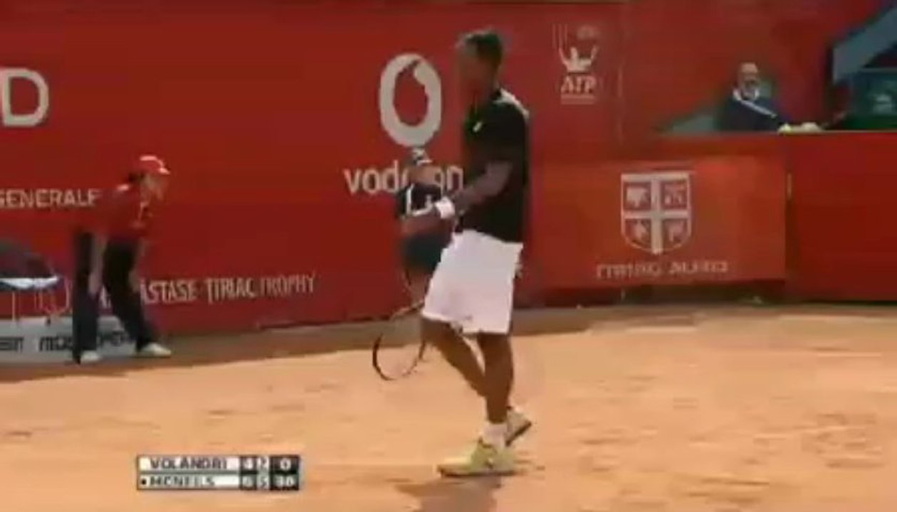 Volandri vs Monfils, ATP Bucharest 2013 - Primo Turno - Match Point - Livetennis.it