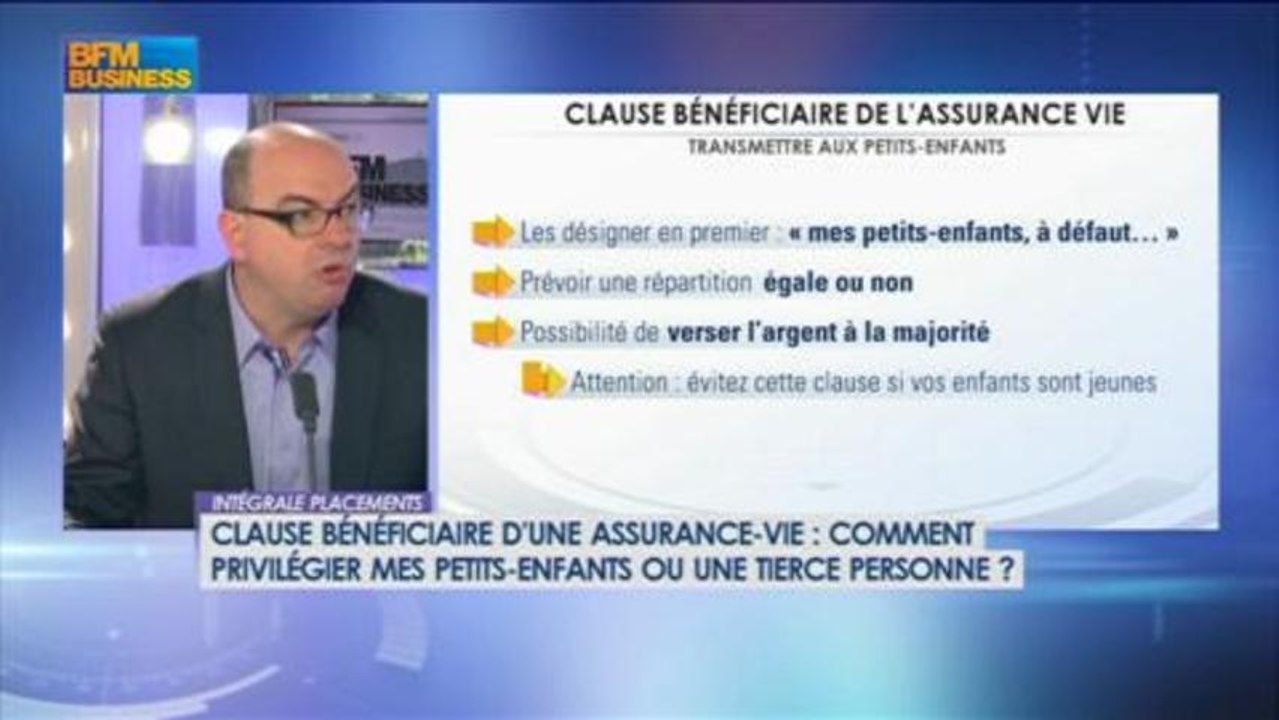 Assurance-vie, bien écrire sa clause bénéficiaire: Frédéric Durand-Bazin, Intégrale Placements 23/04
