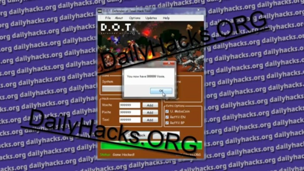 D.O.T. Defender of Texel Cheats - Hack Tool  - New Version