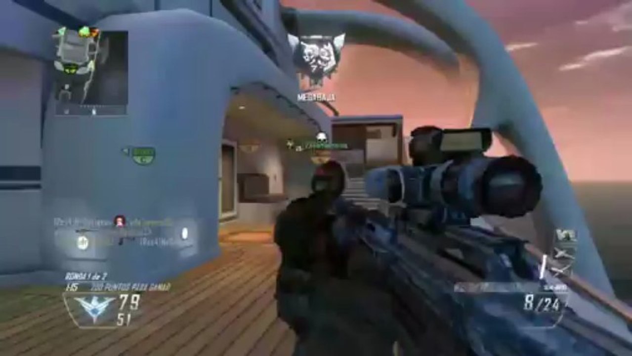 Sniper Montaje in Nuketown & Hijacked - Black Ops 2