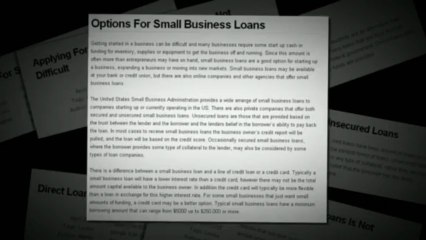 Understanding loans is easy