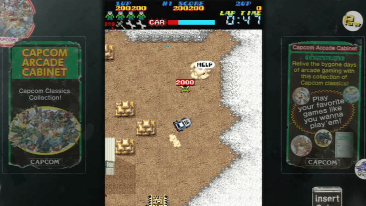 CGR Undertow - THE SPEED RUMBLER (CAPCOM ARCADE CABINET) review for PlayStation 3