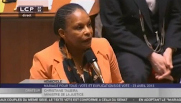 Mariage homo : le discours de Taubira après le vote, en intégralité