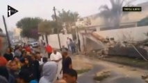 Libye : l'ambassade de France attaquée, Fabius sur place