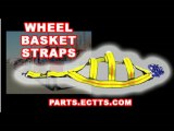 wheel straps auto hauler wheel basket straps