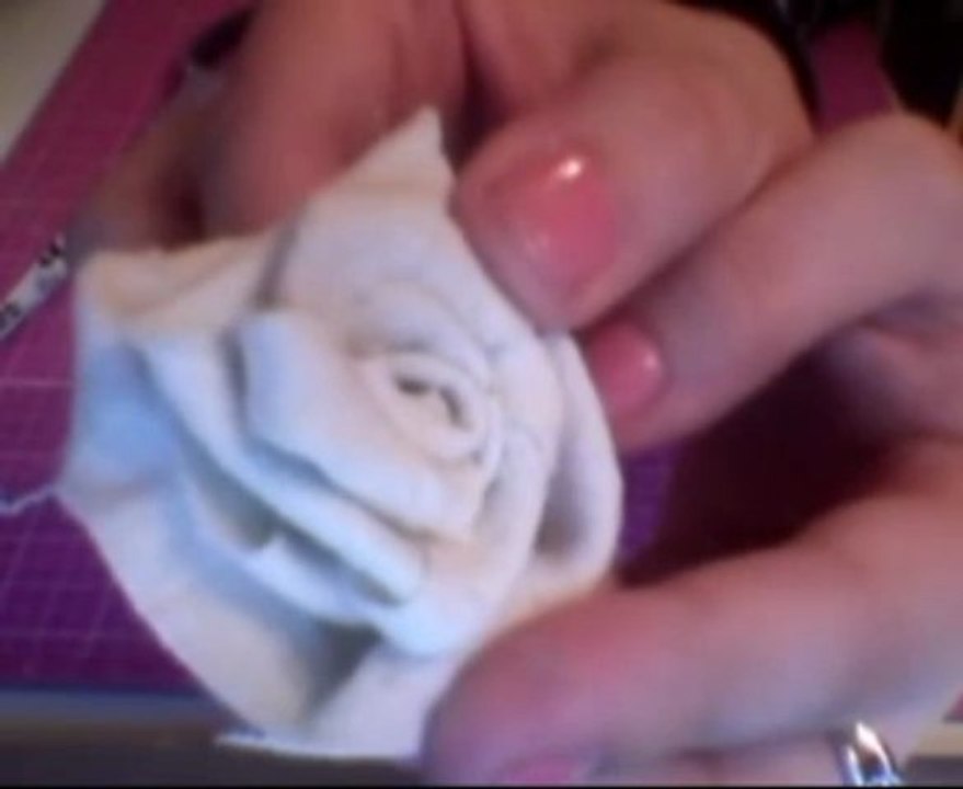 Tutoriel Rose En Tissu Video Dailymotion