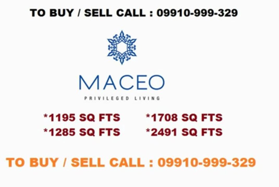 ANANTRAJ-MACEO-RESALE