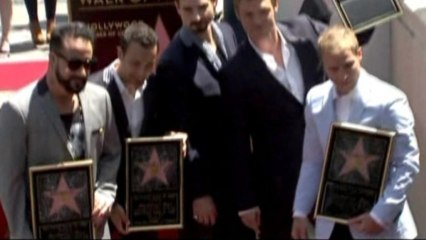 Backstreet Boys get Hollywood star
