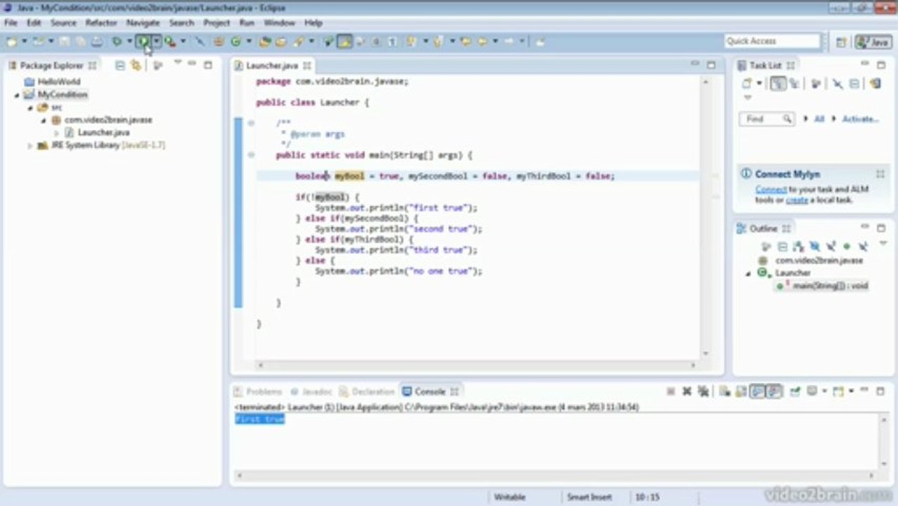 2.4 Les conditions dans le code