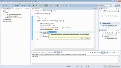 2.5 Opérateurs de comparaison et de logique