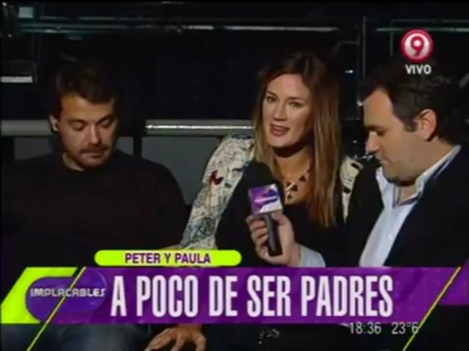 Paula Chaves mostró su pancita