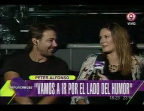 Pedro y Paula en Implacables (con Delfi Chaves) - 23 de Abril