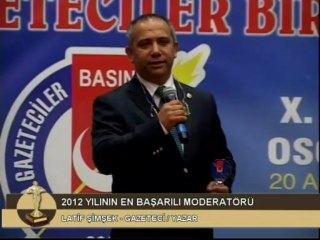 10.gap oscarı en başarılı moderatör ödulu latif ŞİMŞEK'E