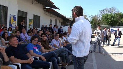 Aversa (CE) - Riunione MoVimento 5 Stelle - Salvatore Micillo (28.04.13)