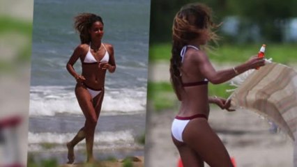 Download Video: Jada Pinkett Smith, 41, Wows in a White Bikini in Hawaii