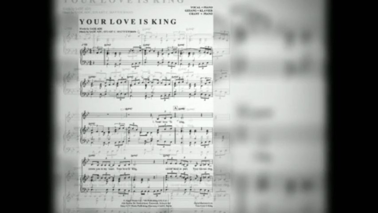 Noten bei notendownload - Your love is king (Sade)