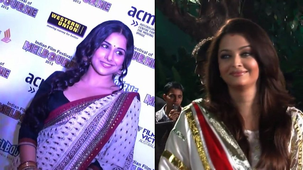Aishwarya Rai Bachchan VS Vidya Balan At The Cannes Film Festival 2013