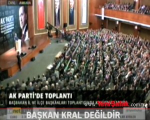 Başkan Kral değildir bizim cahiller yalan söylüyor