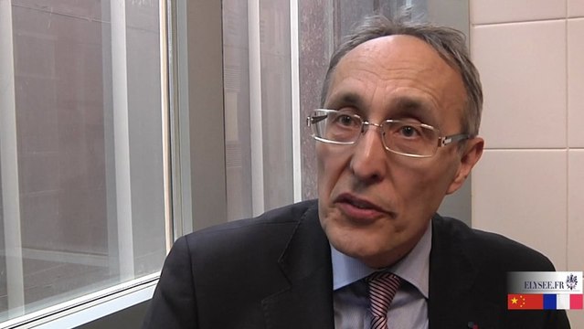 Rencontre avec des acteurs de la relation franco-chinoise : Bernard BIGOT, président du CEA