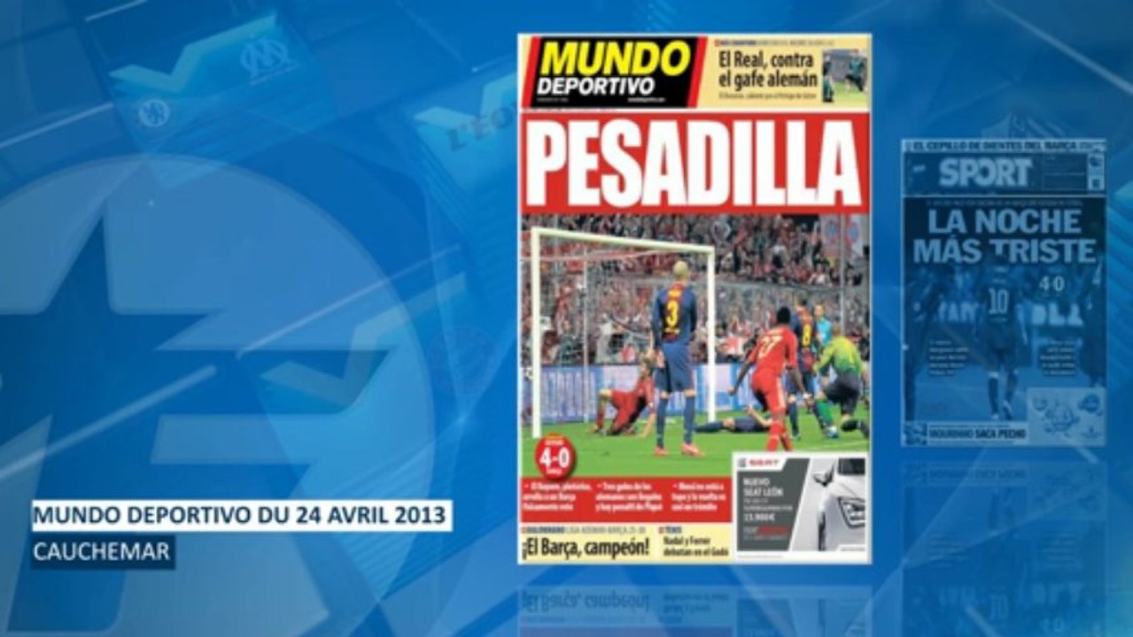 Revue de presse spéciale Bayern Munich-FC Barcelone (4-0)