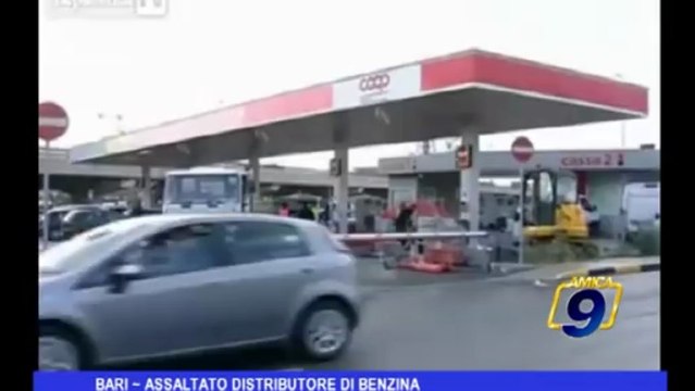Bari | Assaltato distributore di benzina
