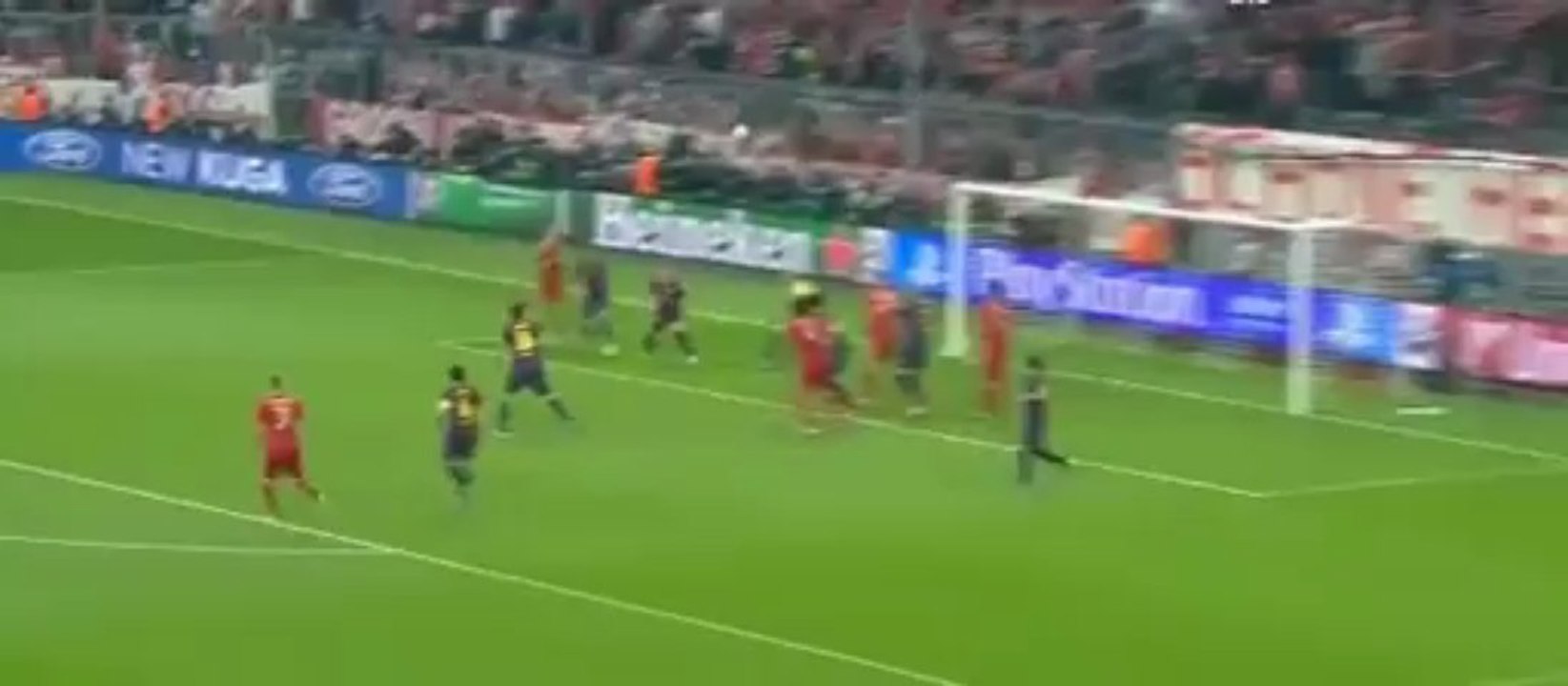 Bayern Munich - Barcelona 4-0 (First Goal)