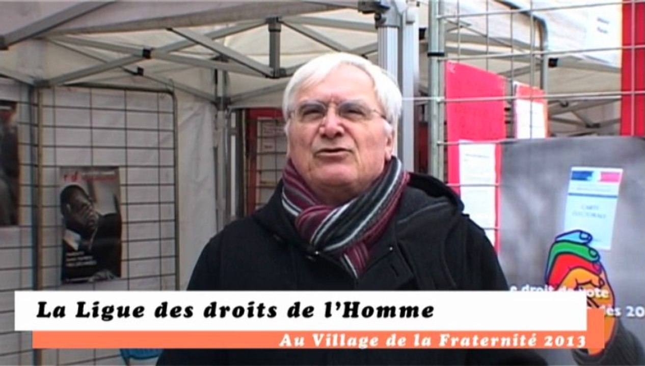 La Ligue des Droits de l'Homme au Village de la Fraternité 2013