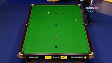 Poomjaeng, Maguire’i saf dışı bıraktı