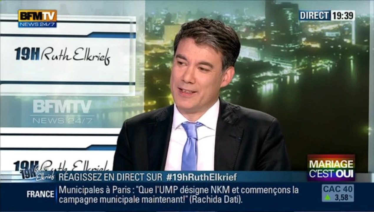 24/04/13 Olivier Faure invité du "Face-à-face" sur le mariage pour tous