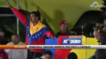 Venezuela: Maduro derrota por poco a Capriles