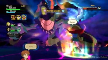 Ni No Kuni : La Vengeance de la Sorcière Céleste - Le combat contre le Shadar géant