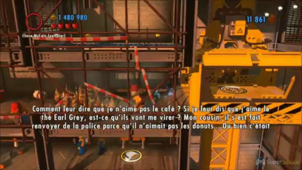Soluce LEGO City Undercover : Gripper sur le bâtiment