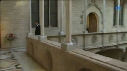 Mas llama a la unidad por el derecho a decidir en el día de Sant Jordi