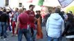 Salerno - I festeggiamenti dei tifosi della Salernitana (21.04.13)