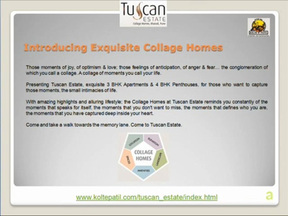 Tuscan Estate - Exquisite 3 BHK Flats & 4 BHK Penthouses in Pune